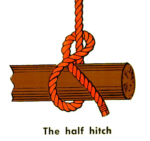 anclajes half hitch